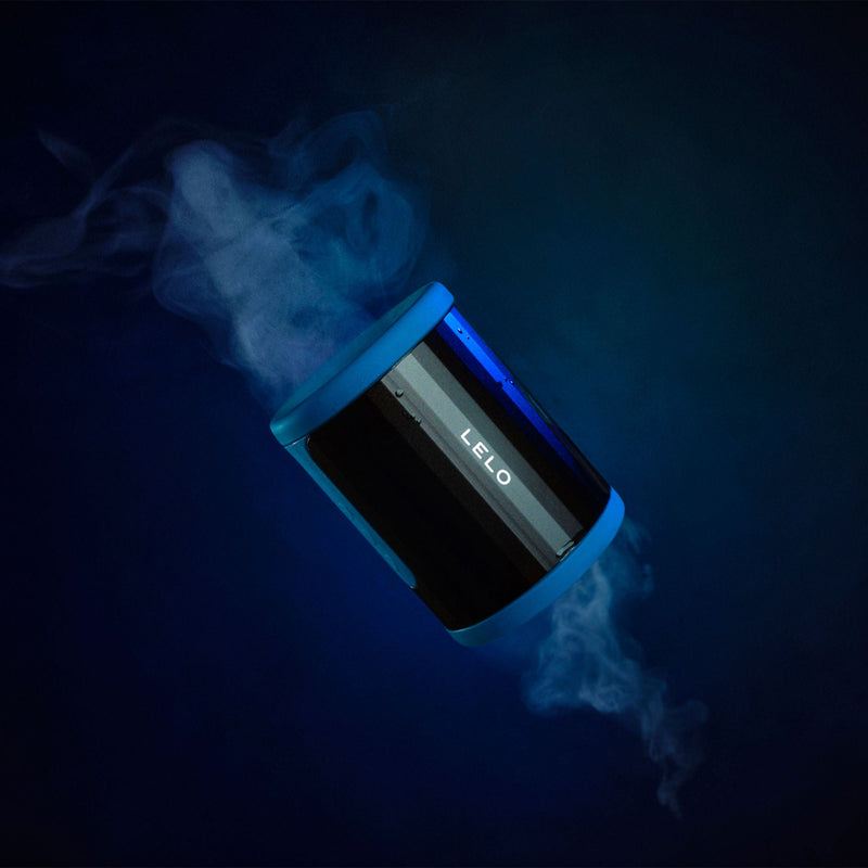 LELO - F2S Master Blaster- Stamina Trainer & Stroker - App Control - Blauwgroen-laced-up.nl