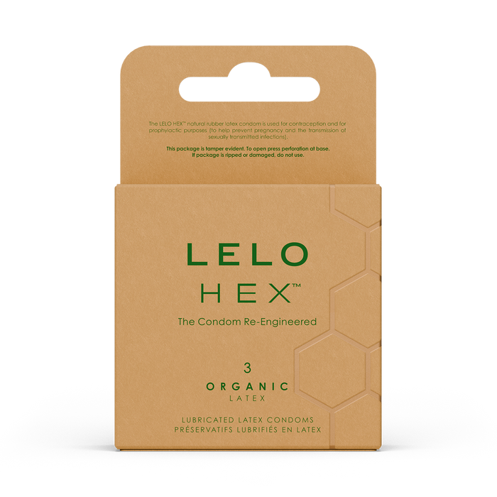 LELO - HEX Organic Condooms-Erotiekvoordeel.nl