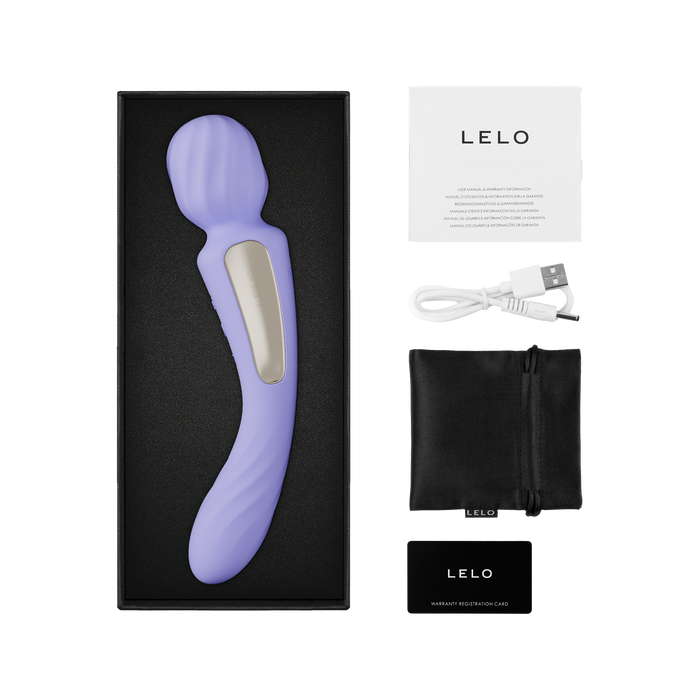 LELO - Switch - Vibrador de doble cara y vibrador para el punto G - Control mediante aplicación - Lila