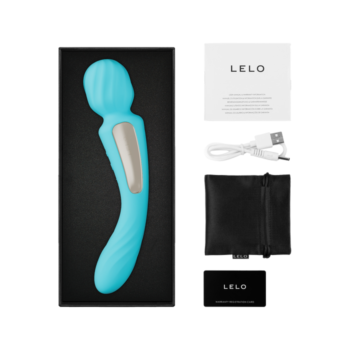 LELO - Switch - Vibrador de doble cara y vibrador para el punto G - Control mediante aplicación - Aqua