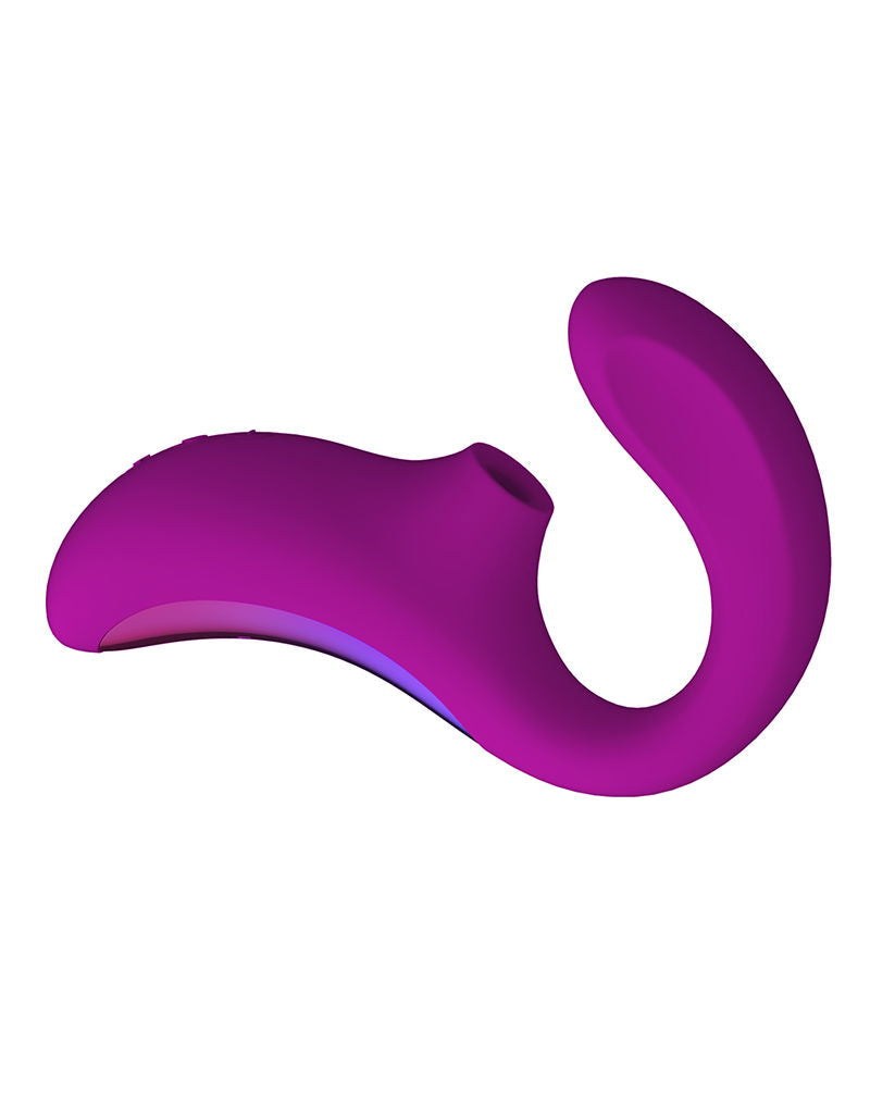 Lelo - Enigma - G-spot en Luchtdruk Vibrator - Deep Pink-laced-up.nl