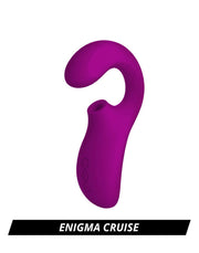 Lelo - Enigma Cruise - G-spot en Luchtdruk Vibrator - Diep Roze-laced-up.nl