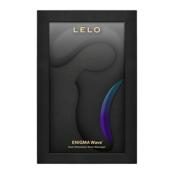 Lelo - Enigma Wave - G-spot en Luchtdruk Vibrator - Zwart-Erotiekvoordeel.nl