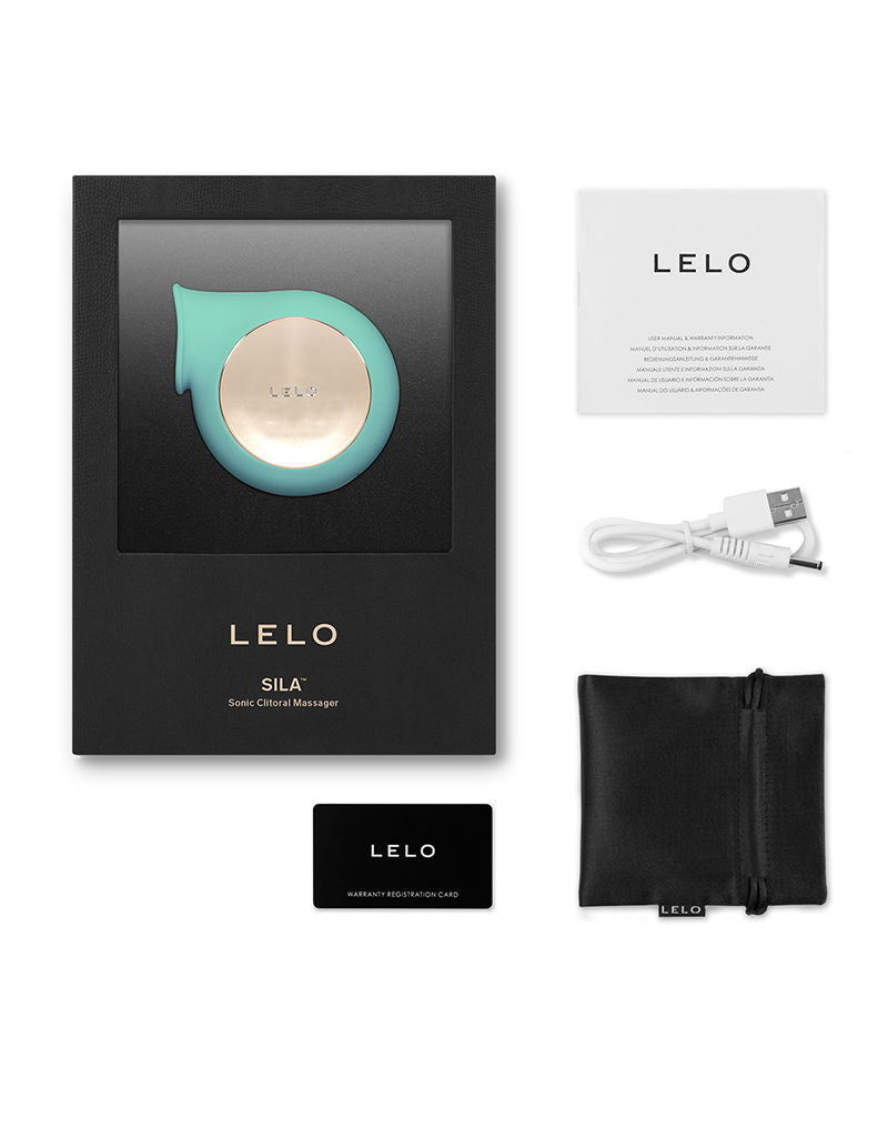 LELO - Sila - Sonic Clitorale Massager - Aqua-laced-up.nl