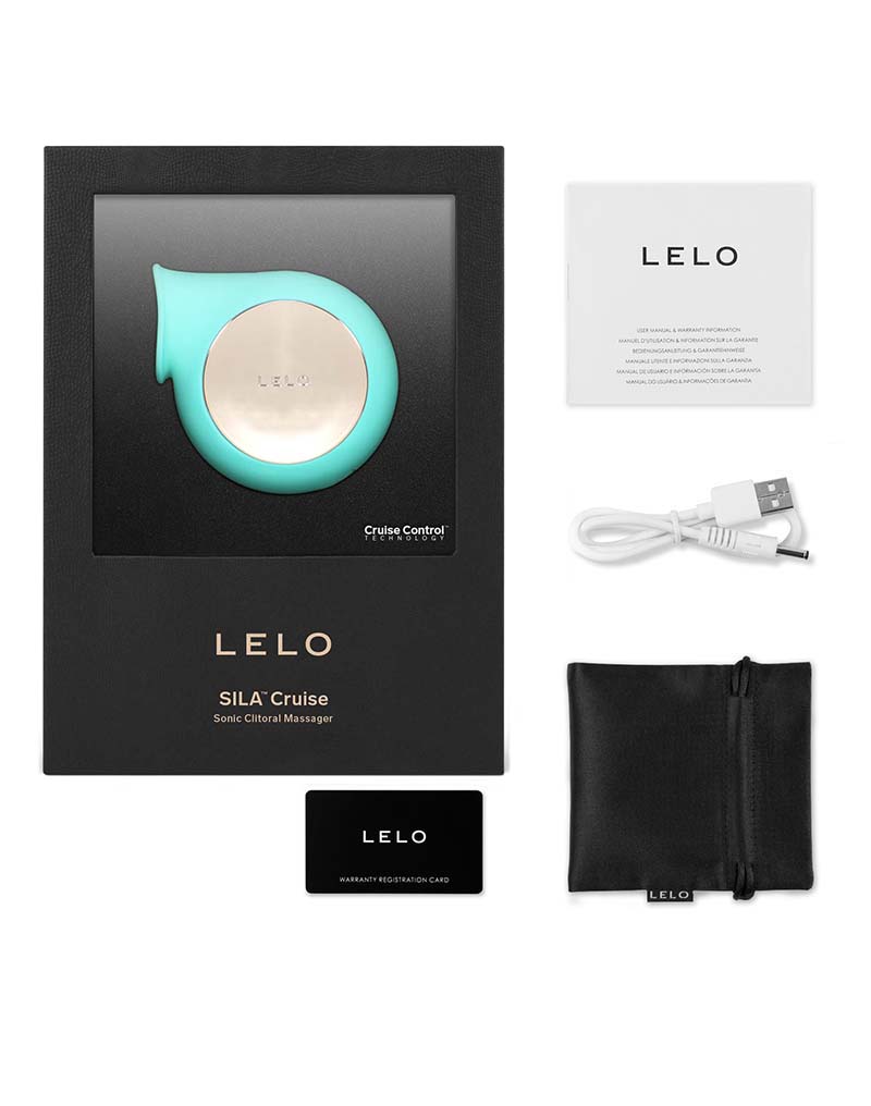 LELO - Sila Cruise - Sonic Clitorale Massager - Aqua-laced-up.nl