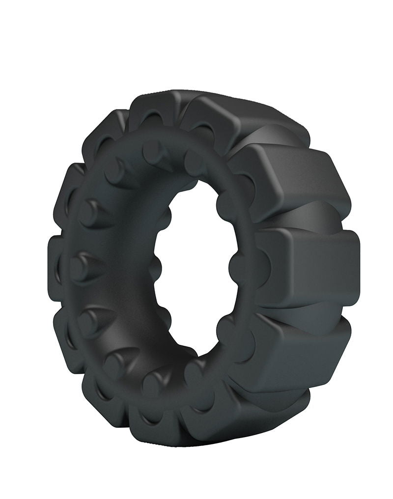 Crazy Bull - Laiden - Cockring - Model 5 - Zwart-laced-up.nl