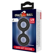 Crazy Bull - Radwan - Cockring - Model 19 - Zwart-laced-up.nl