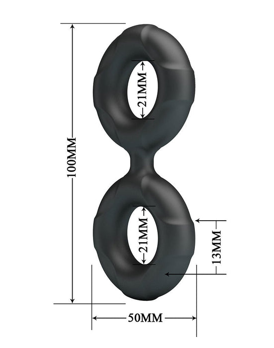 Crazy Bull - Radwan - Cockring - Model 19 - Zwart-Erotiekvoordeel.nl