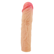 Pretty Love - Derek - Realistische Penis Sleeve - 215mm - Lichte Huidskleur-laced-up.nl