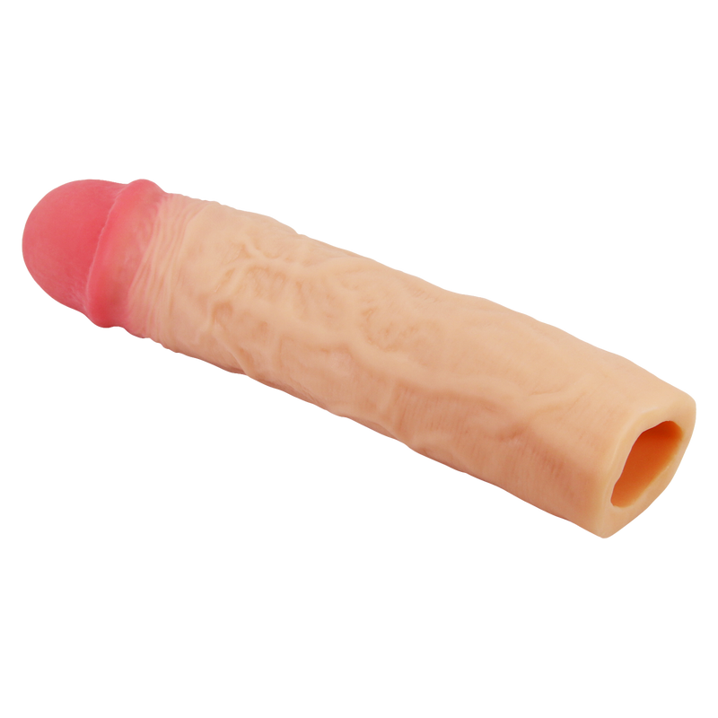 Pretty Love - Derek - Realistische Penis Sleeve - 215mm - Lichte Huidskleur-laced-up.nl