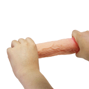 Pretty Love - Derek - Realistische Penis Sleeve - 215mm - Lichte Huidskleur-laced-up.nl