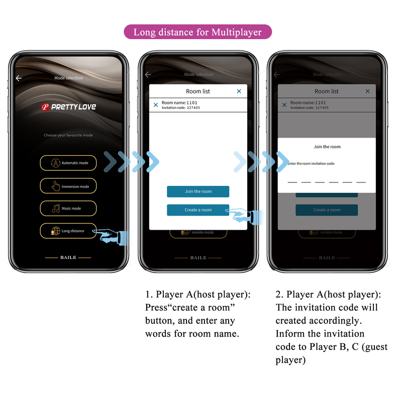 Pretty Love - Klay - Stotende Ei-vibrator - App Control - Paars-Laced-up.nl