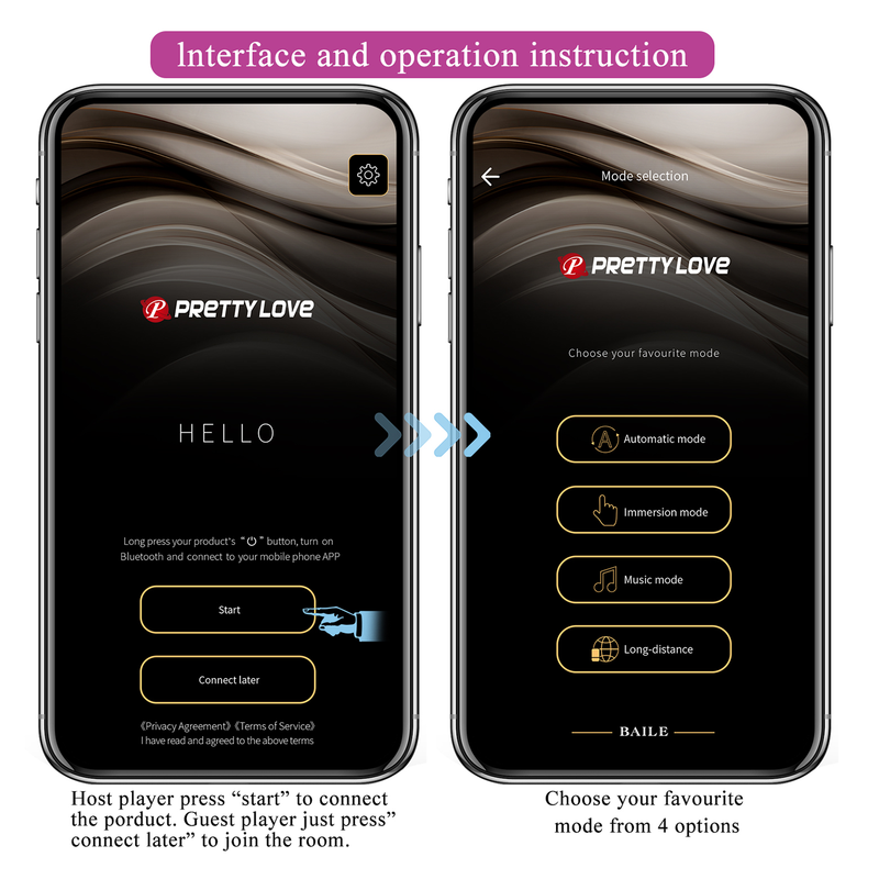 Pretty Love - Klay - Stotende Ei-vibrator - App Control - Paars-Laced-up.nl
