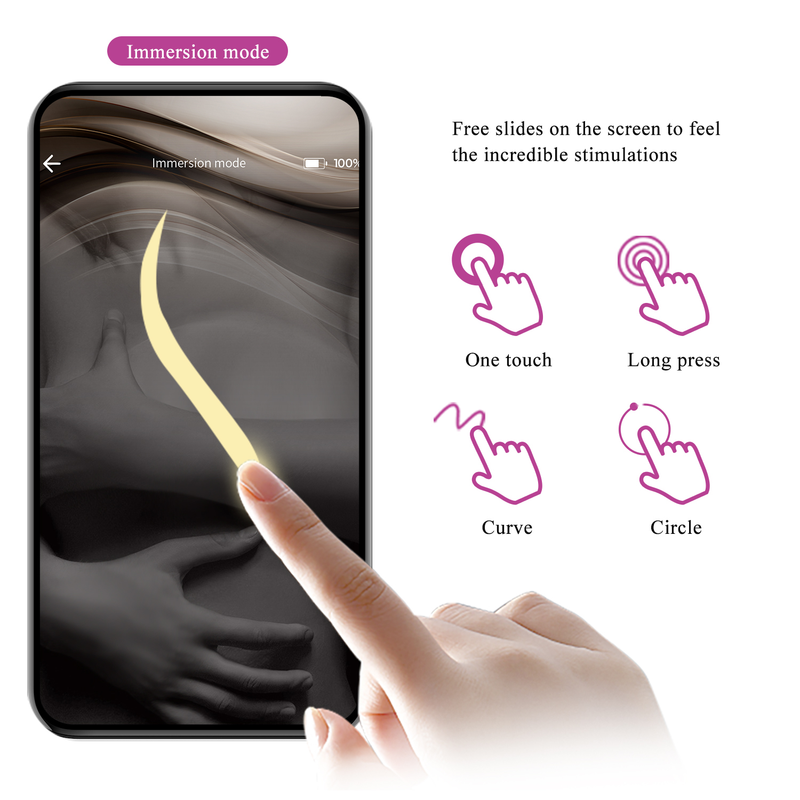 Pretty Love - Klay - Stotende Ei-vibrator - App Control - Paars-Laced-up.nl
