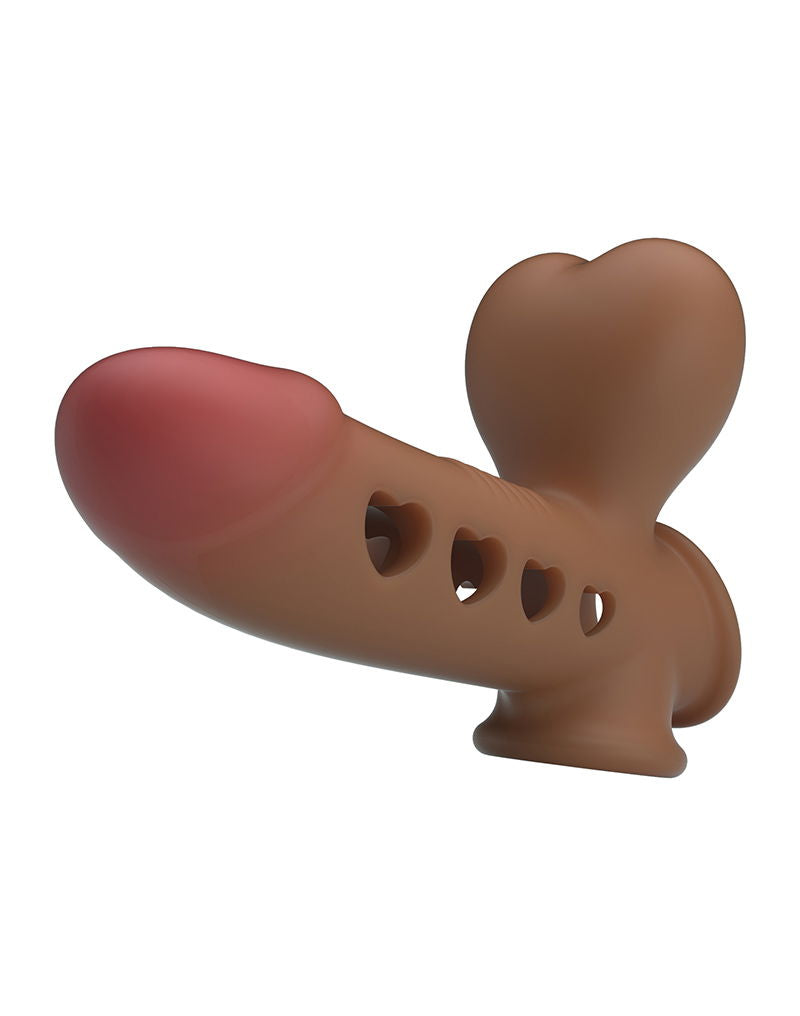 Pretty Love - Tyronn - Opblaasbare Penis Sleeve - Medium Huidskleur-laced-up.nl