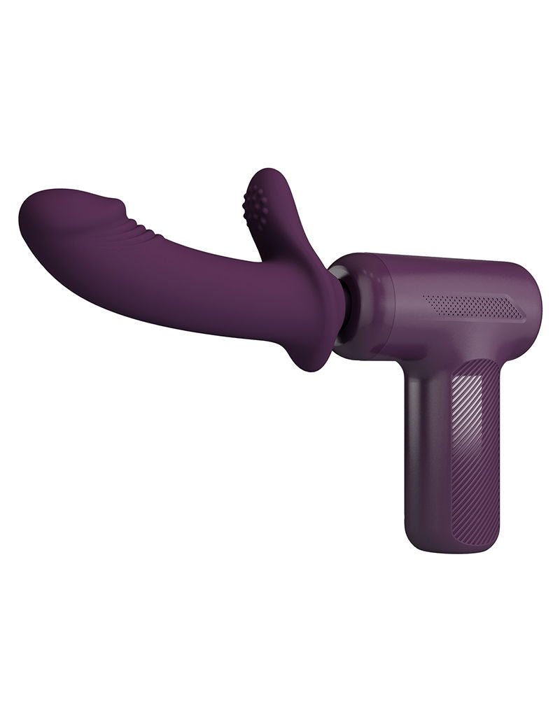 Pretty Love - DJ Scholar - Stotende Massager - Paars-laced-up.nl