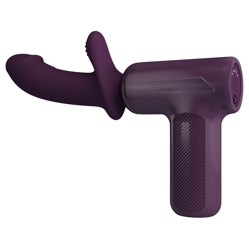 Pretty Love - DJ Scholar - Stotende Massager - Paars-laced-up.nl