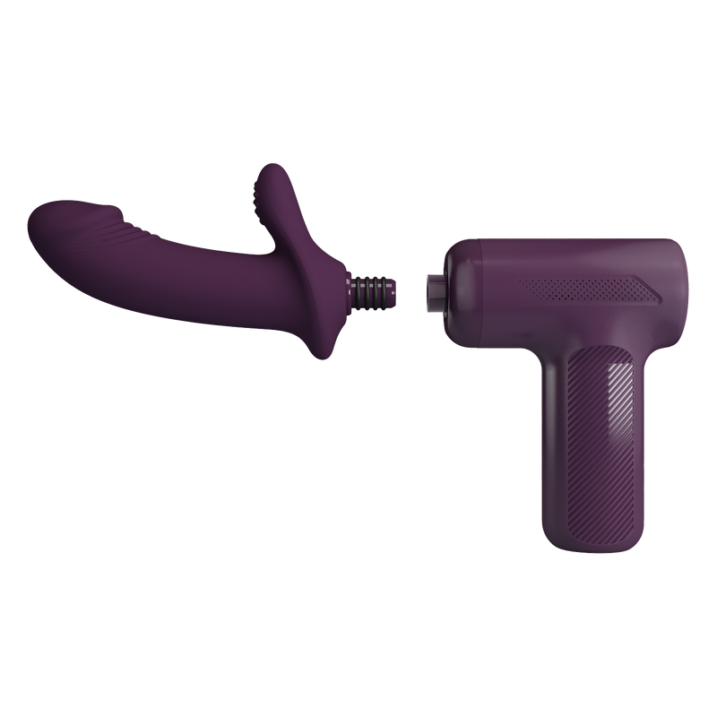 Pretty Love - DJ Scholar - Stotende Massager - Paars-laced-up.nl