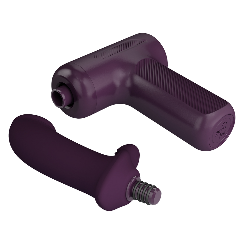 Pretty Love - DJ Scholar - Stotende Massager - Paars-laced-up.nl