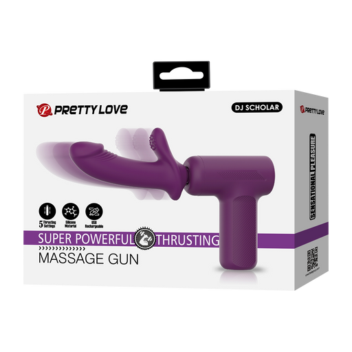 Pretty Love - DJ Scholar - Stotende Massager - Paars-Erotiekvoordeel.nl