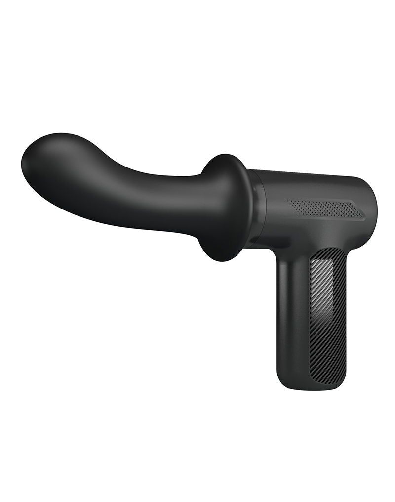 Pretty Love - DJ Scholar - Stotende Massager - Zwart-laced-up.nl