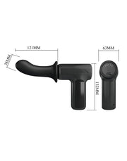 Pretty Love - DJ Scholar - Stotende Massager - Zwart-laced-up.nl