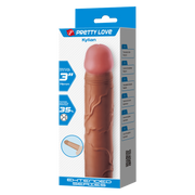 Pretty Love - Kylian - Penisverlenger - 75mm - Bruin-laced-up.nl