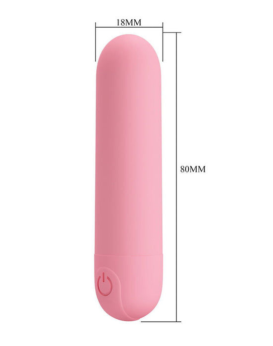 Pretty Love - Stefan - Mini Bullet Vibrator - Lichtroze-laced-up.nl