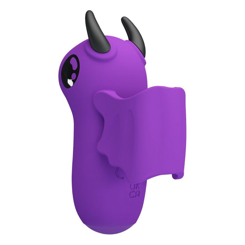 Pretty Love - Mini Fun Toys - Magic Devil - Vinger Vibrator - Paars-laced-up.nl