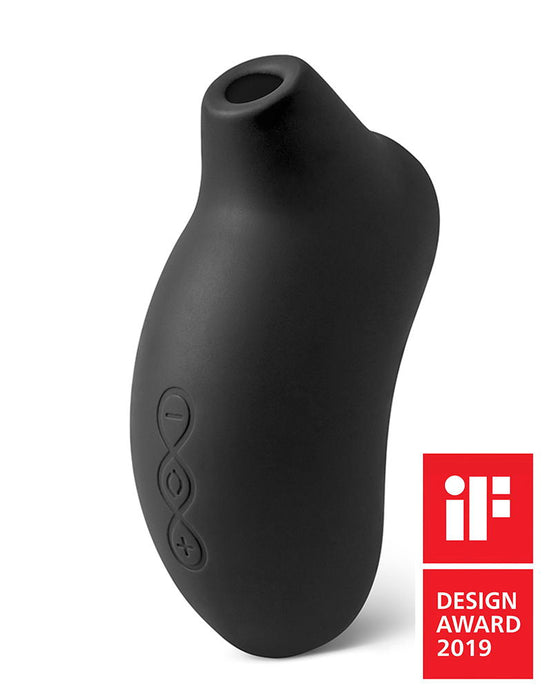 Lelo - Sona - Luchtdruk Vibrator - Zwart-Erotiekvoordeel.nl