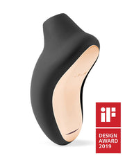 Lelo - Sona Cruise - Luchtdruk Vibrator - Zwart-laced-up.nl