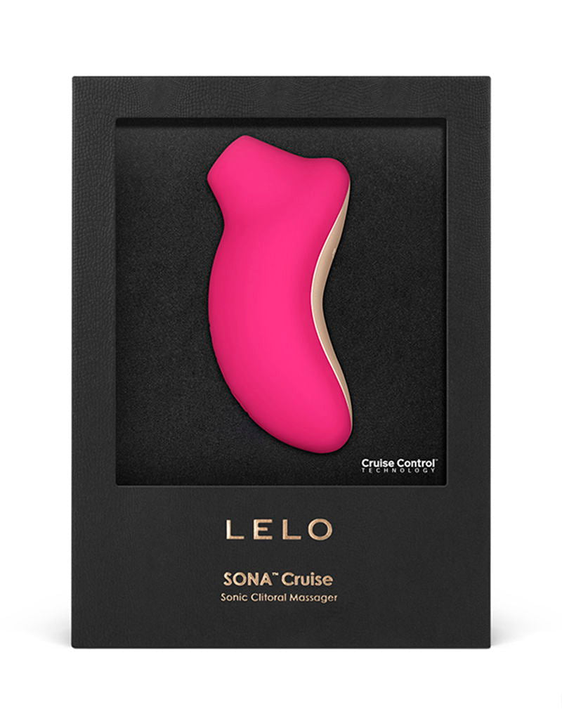 Lelo - Sona Cruise - Luchtdruk Vibrator - Deep Pink-laced-up.nl