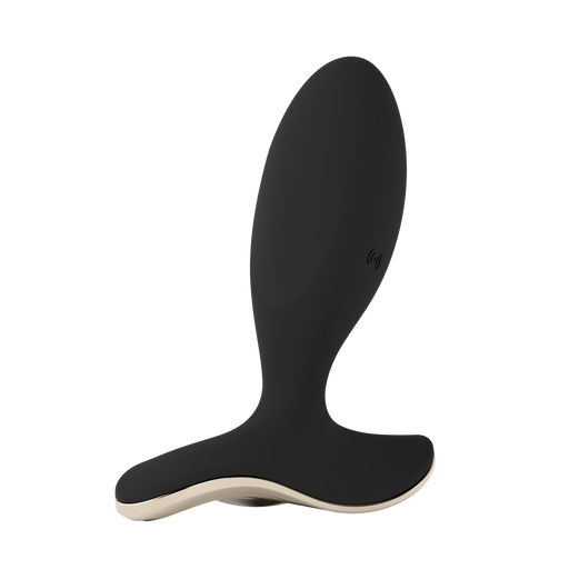 LELO - Surfer 2 - Unisex Vibrerende Anaalplug - Zwart-Erotiekvoordeel.nl