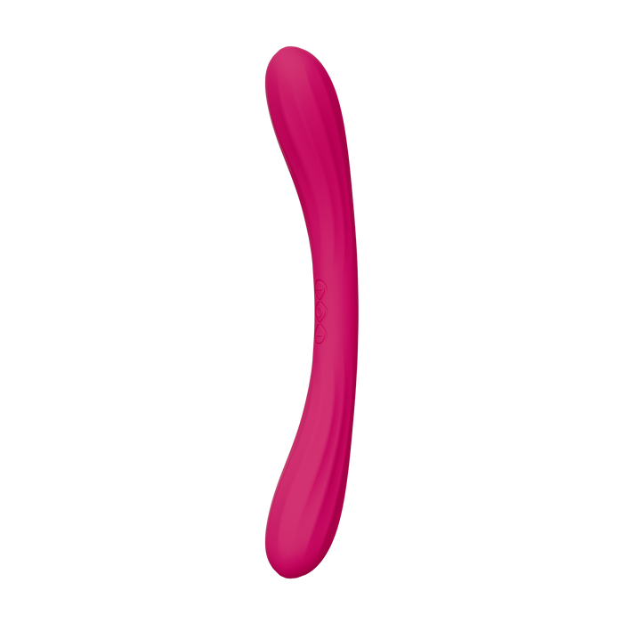 LELO - Boomerang - Dubbelzijdige Vibrator - Dubbele Motor - Cerise-Erotiekvoordeel.nl