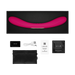 LELO - Boomerang - Dubbelzijdige Vibrator - Dubbele Motor - Cerise-Erotiekvoordeel.nl