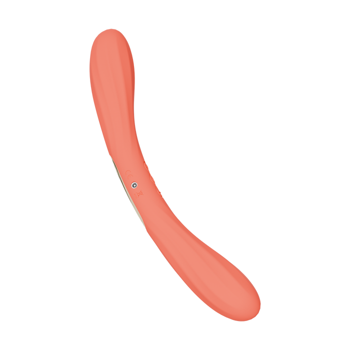 LELO - Boomerang - Dubbelzijdige Vibrator - Dubbele Motor - Coral-Erotiekvoordeel.nl