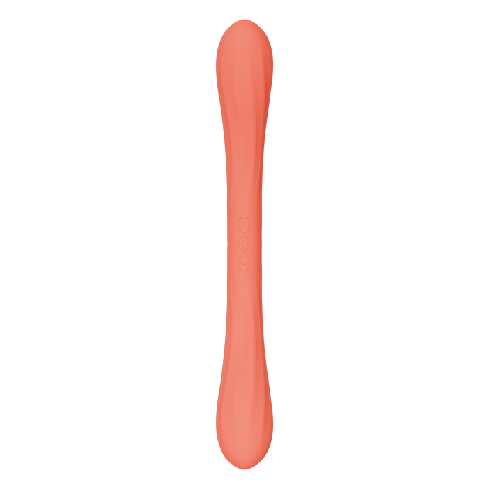 LELO - Boomerang - Dubbelzijdige Vibrator - Dubbele Motor - Coral-Erotiekvoordeel.nl