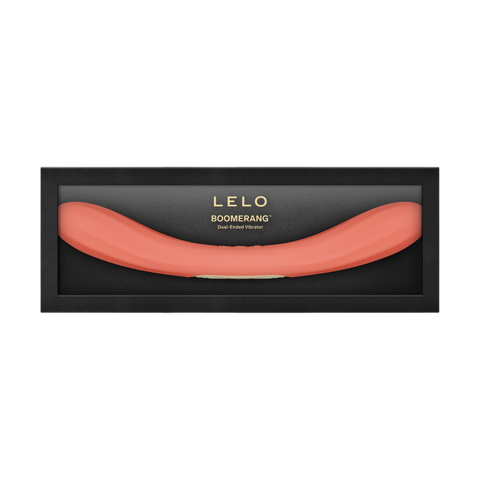 LELO - Boomerang - Dubbelzijdige Vibrator - Dubbele Motor - Coral-Erotiekvoordeel.nl