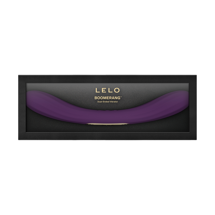 LELO - Boomerang - Dubbelzijdige Vibrator - Dubbele Motor - Paars-Erotiekvoordeel.nl