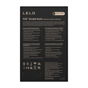 LELO - F2S™ Double Sonic - Sonische Masturbator & Stroker - Rood-Erotiekvoordeel.nl