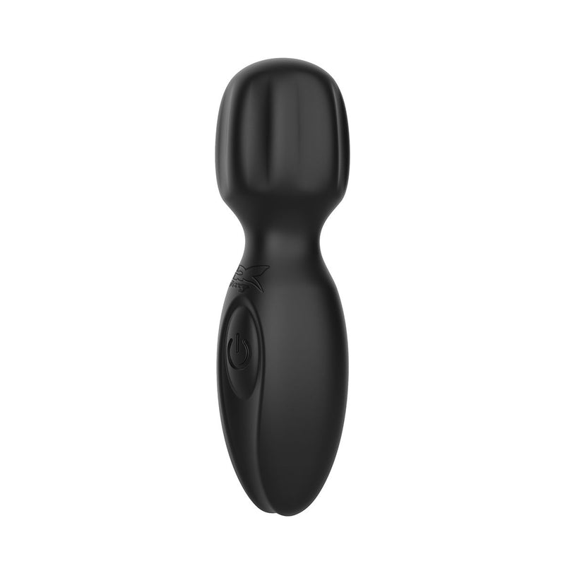 Pixey 2GO - Mini Wand Vibrator - Zwart-laced-up.nl