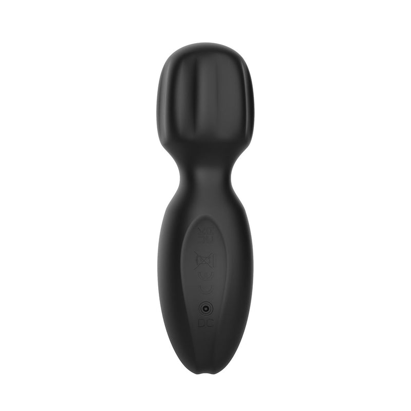Pixey 2GO - Mini Wand Vibrator - Zwart-laced-up.nl