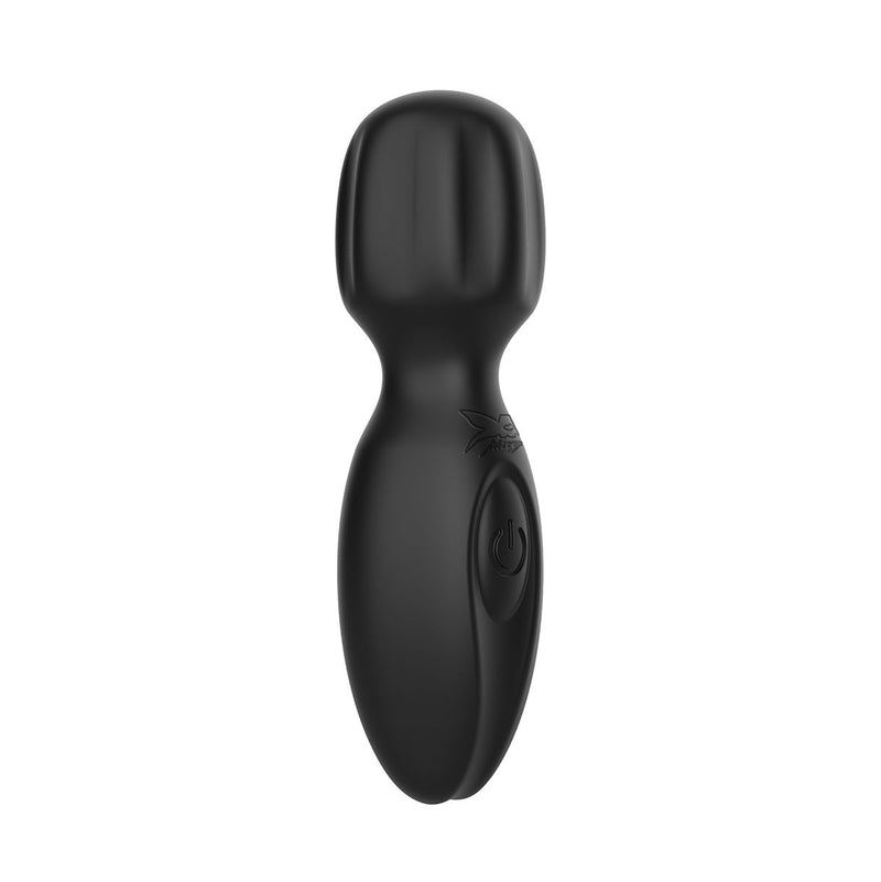 Pixey 2GO - Mini Wand Vibrator - Zwart-laced-up.nl