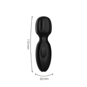 Pixey 2GO - Mini Wand Vibrator - Zwart-laced-up.nl