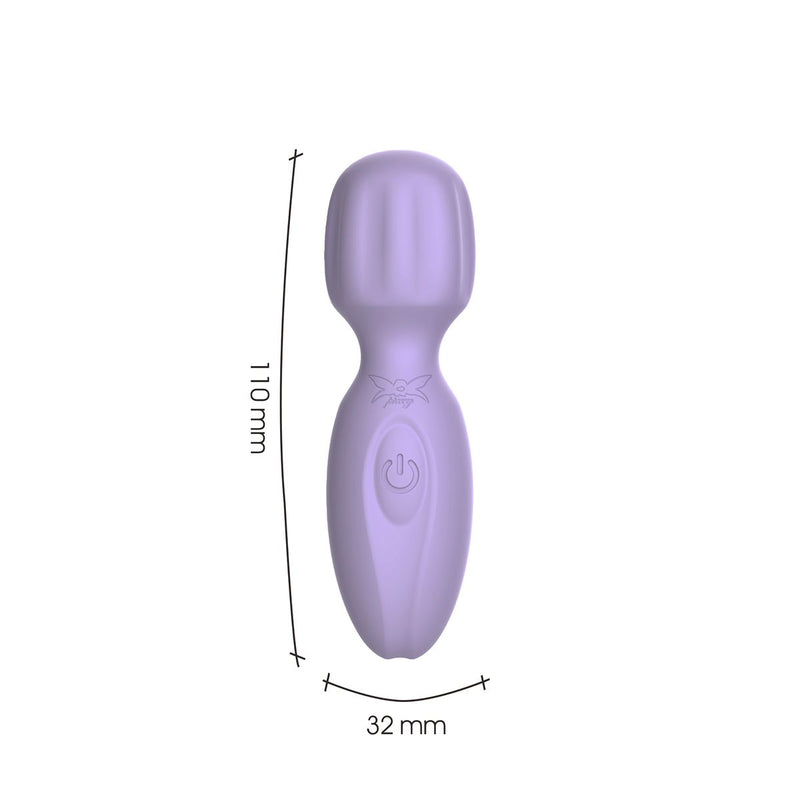 Pixey 2GO - Mini Wand Vibrator - Lila-laced-up.nl