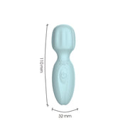 Pixey 2GO - Mini Wand Vibrator - Ocean-laced-up.nl