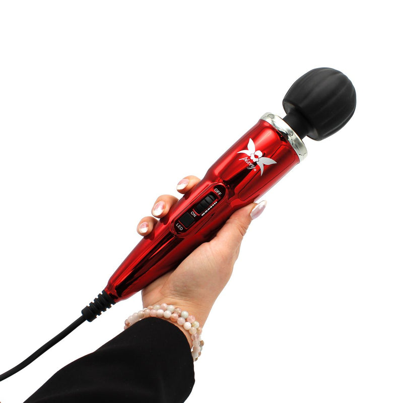 Pixey Silence - Wand Vibrator - Massager - Cherry Edition - Zeer Stil - Uitzonderlijk Krachtig-laced-up.nl