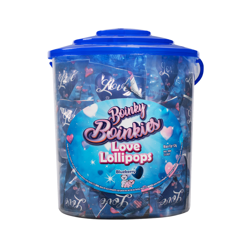 Boinky - Lolly's Blue Bucket - 100 stuks-Erotiekvoordeel.nl