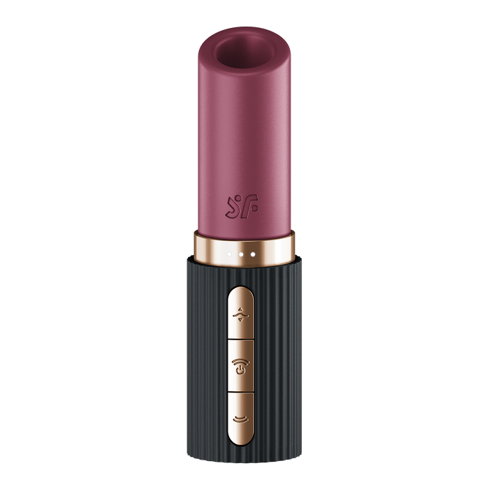 Satisfyer Pro 2 Kiss – Lipstick Vibrator met 3D Air Pulse Technologie - Zwart-Erotiekvoordeel.nl