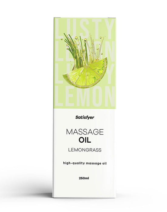 Satisfyer - Massage Oil - Lemongrass - 250 ml